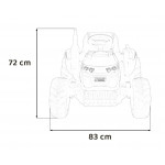 Elektrický Traktor GROW 1804 24V - ružový